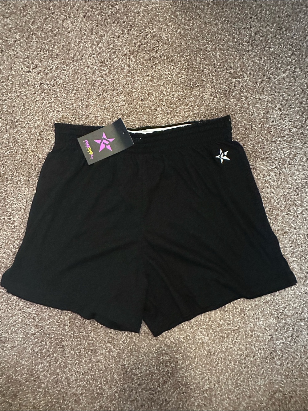 Rebel athletic shorts
